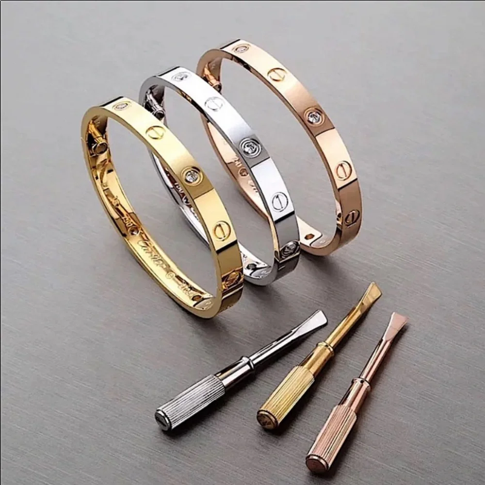 Gold Bangle Bracelet - Picture 2 of 11